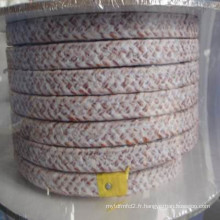 Emballage en fibre Kynol avec lubrifiant PTFE spécial
